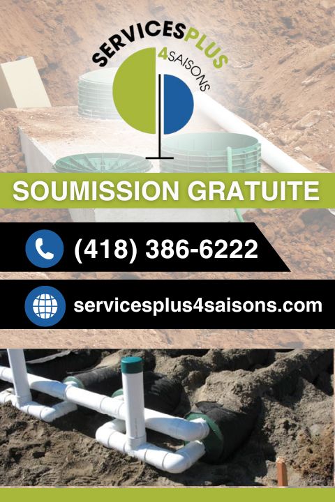 Spécialiste en installation septique dans rive-sud de Québec